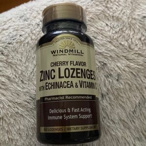 Windmill zinc lozenges cherry flavor